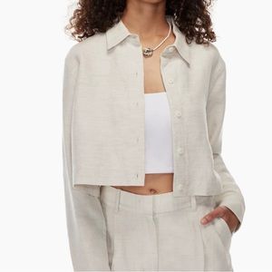 Aritzia Wilfred Proposal Linen Shirt